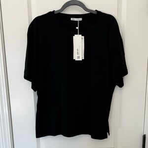 Zara Black Short Sleeve Tee